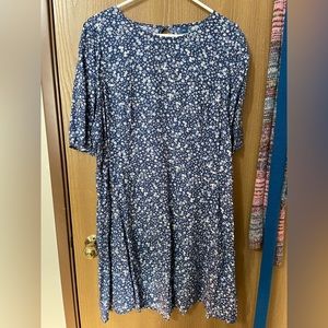 Old Navy Flowers Midi Dress